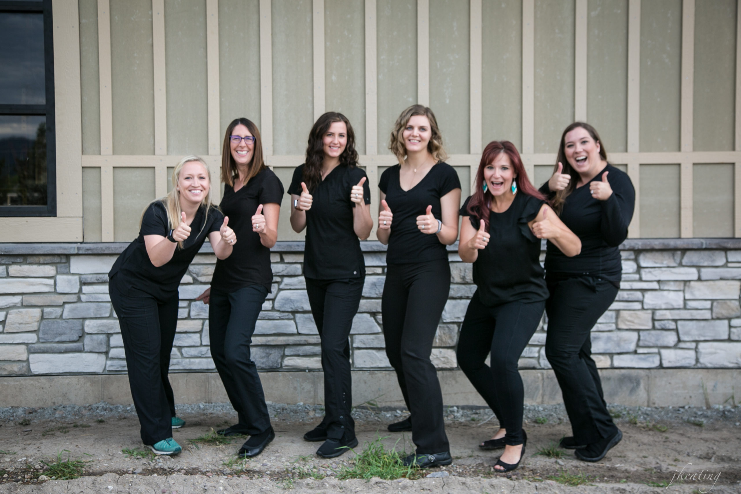 Skilled dental team